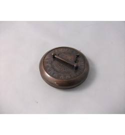 Poem Compass with Sundial Antique